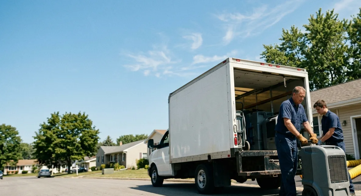 Water Damage Cleanup in Kewaunee, WI near me